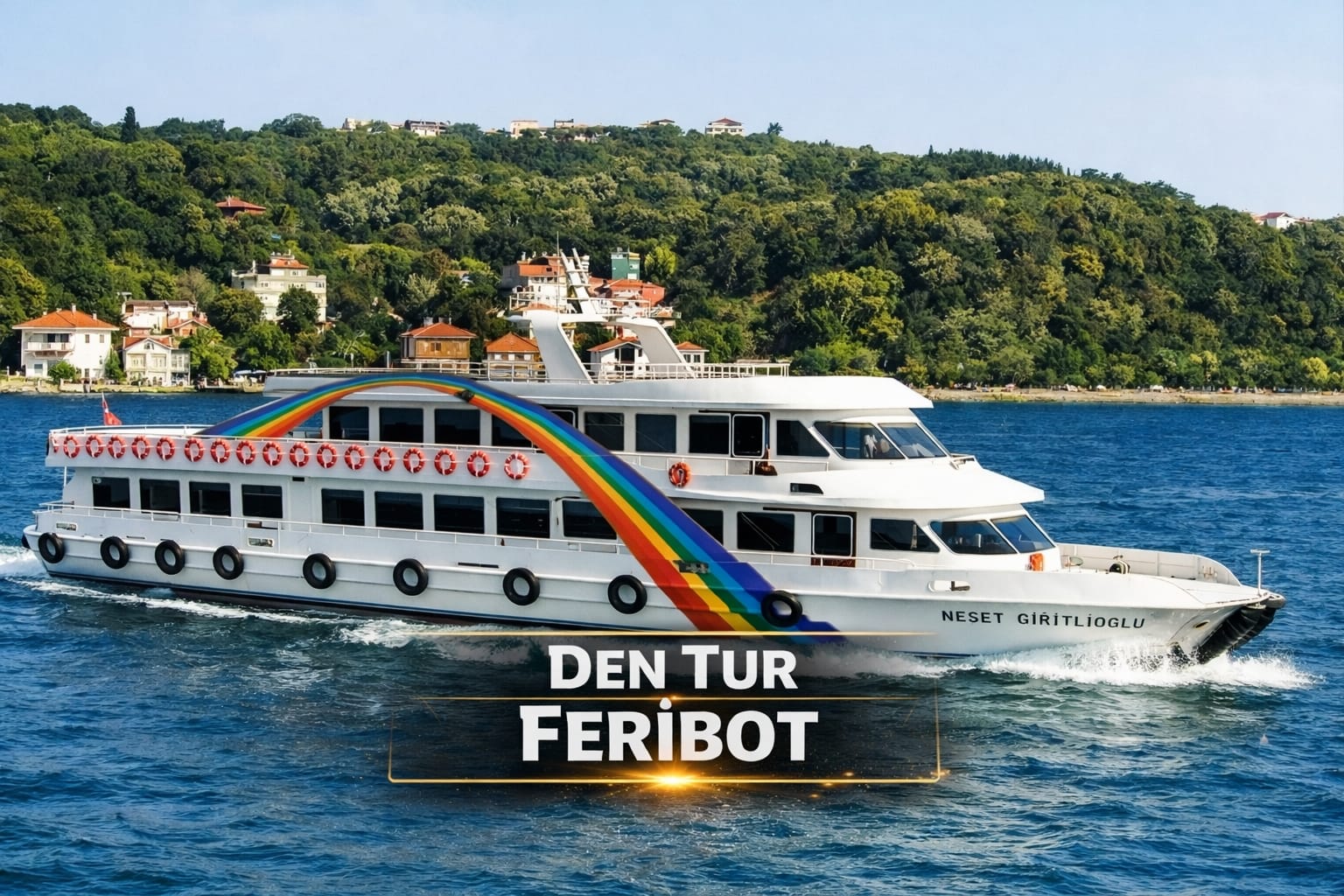 Den Tur Feribot Bileti Tek Yön